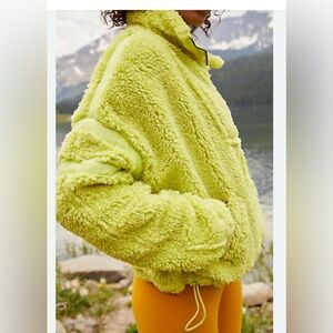 Cozy Yellow Fleece Pullover